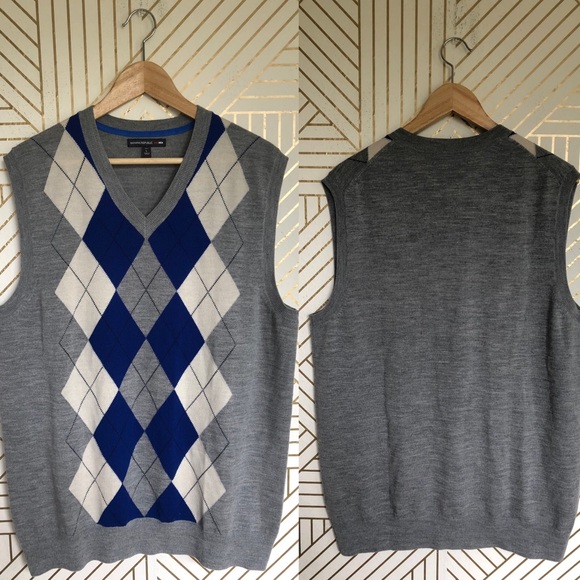 banana republic sweater vest men